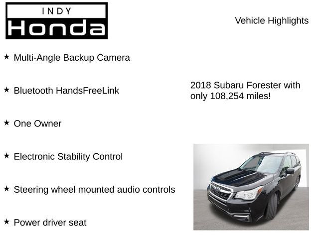 2018 Subaru Forester 2.5i Premium