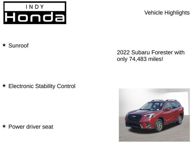 2022 Subaru Forester Premium