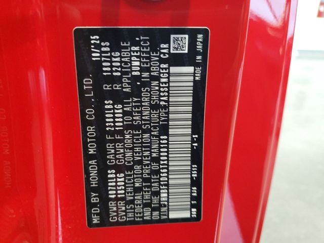 2026 Honda Prelude Base