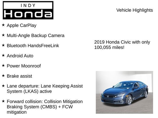 2019 Honda Civic EX