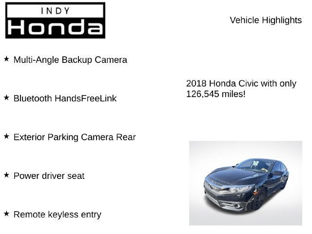 2018 Honda Civic EX-L