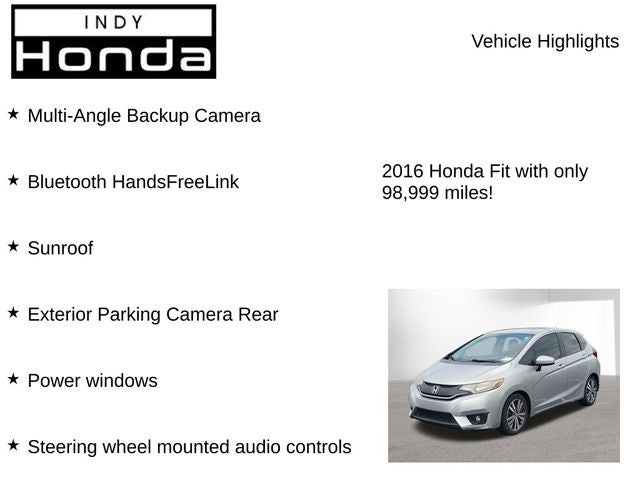 2016 Honda Fit EX