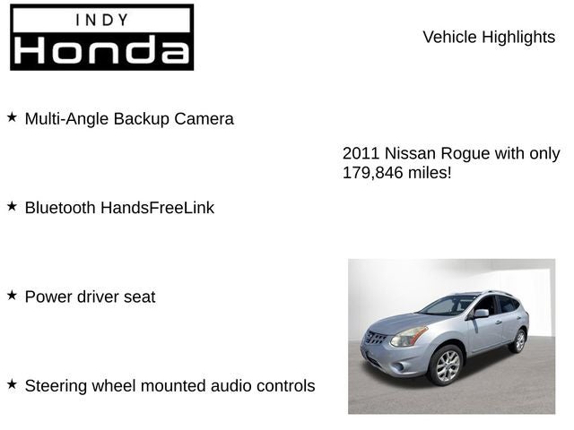 2011 Nissan Rogue SV