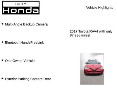 2017 Toyota RAV4 LE