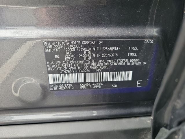 2020 Toyota RAV4 Hybrid Limited