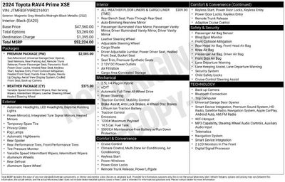 2024 Toyota RAV4 Prime XSE