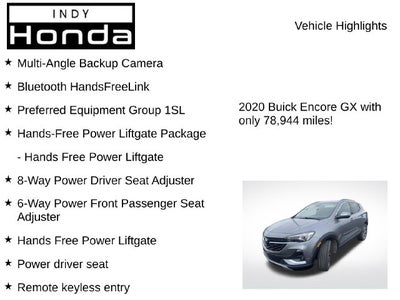 2020 Buick Encore GX Essence