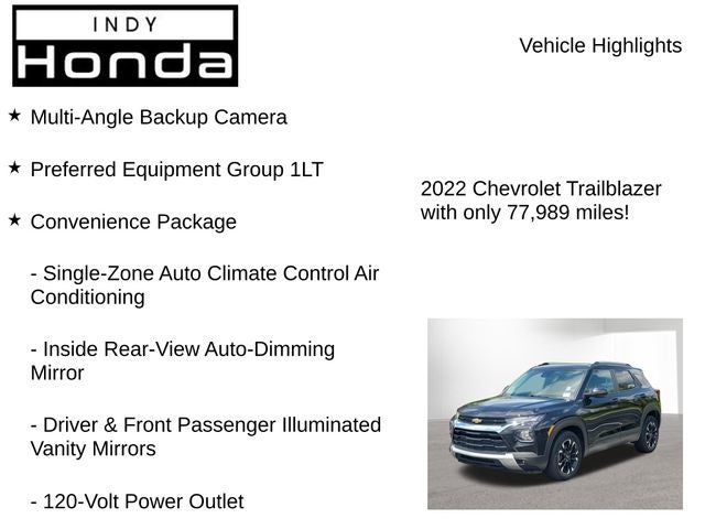 2022 Chevrolet TrailBlazer LT