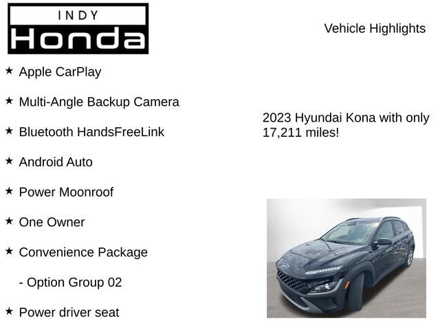 2023 Hyundai Kona SEL