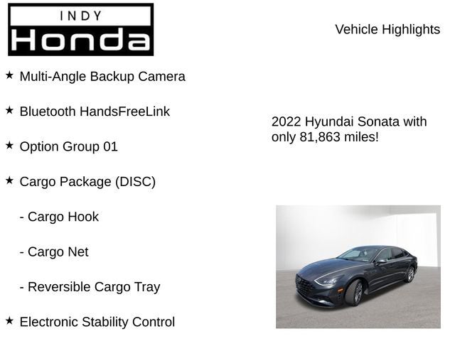 2022 Hyundai Sonata SEL