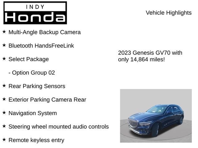 2023 Genesis GV70 2.5T