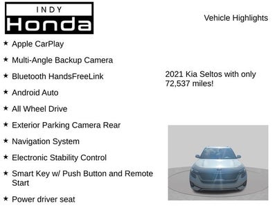 2021 Kia Seltos SX