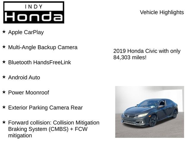 2019 Honda Civic EX