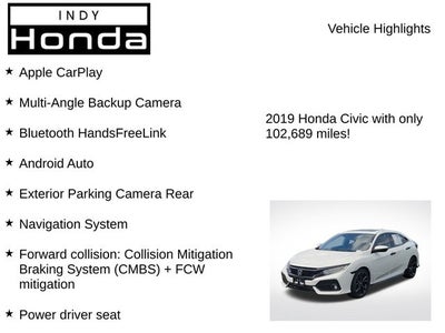 2019 Honda Civic Sport Touring