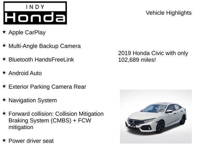 2019 Honda Civic Sport Touring