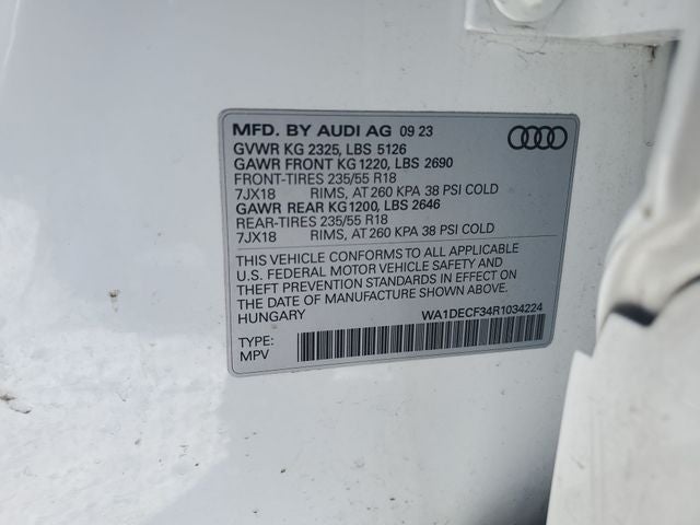 2024 Audi Q3 Premium S Line quattro