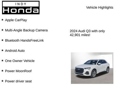 2024 Audi Q3 Premium S Line quattro