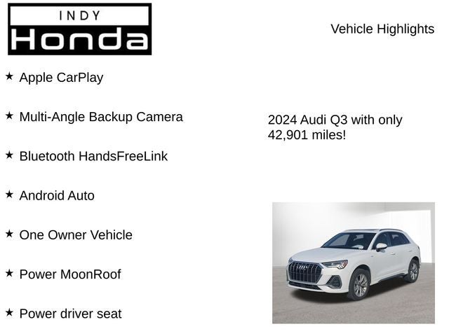 2024 Audi Q3 Premium S Line quattro