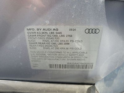 2025 Audi Q5 45 S line Prestige quattro
