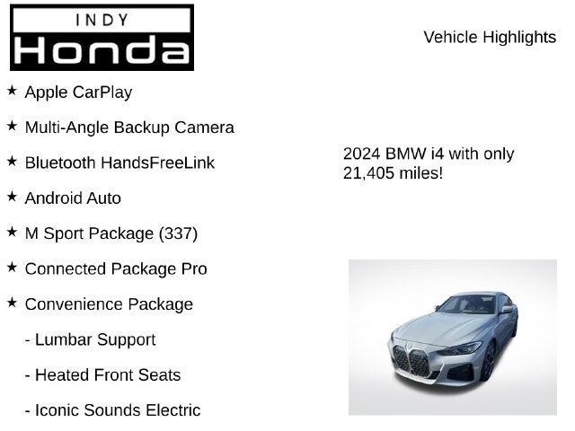 2024 BMW i4 eDrive40