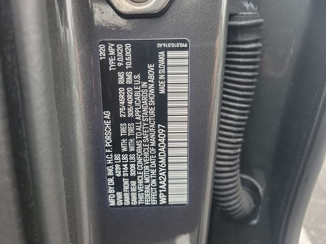 2021 Porsche Cayenne Base
