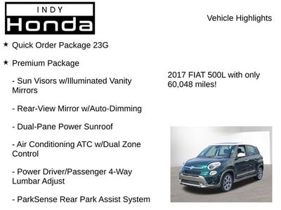 2017 FIAT 500L Trekking