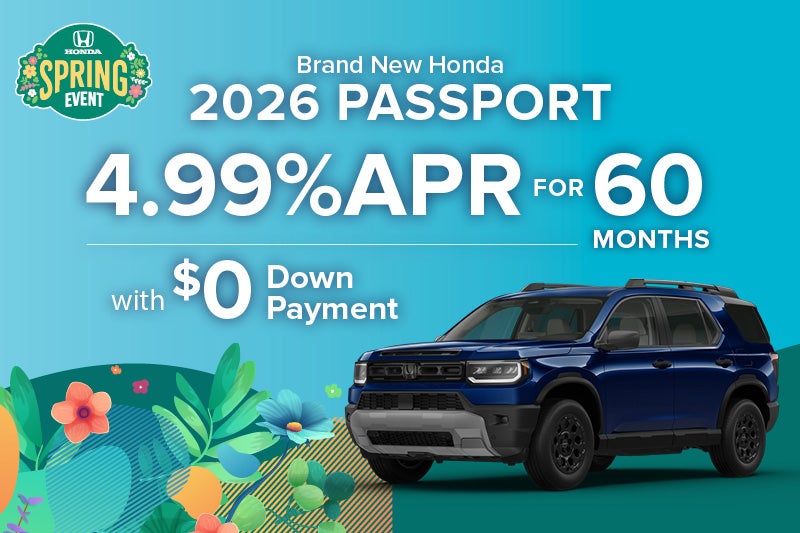 Brand New 2026 Honda PASSPORT