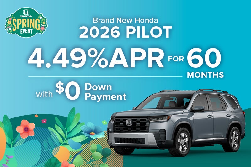 Brand New 2026 Honda Pilot
