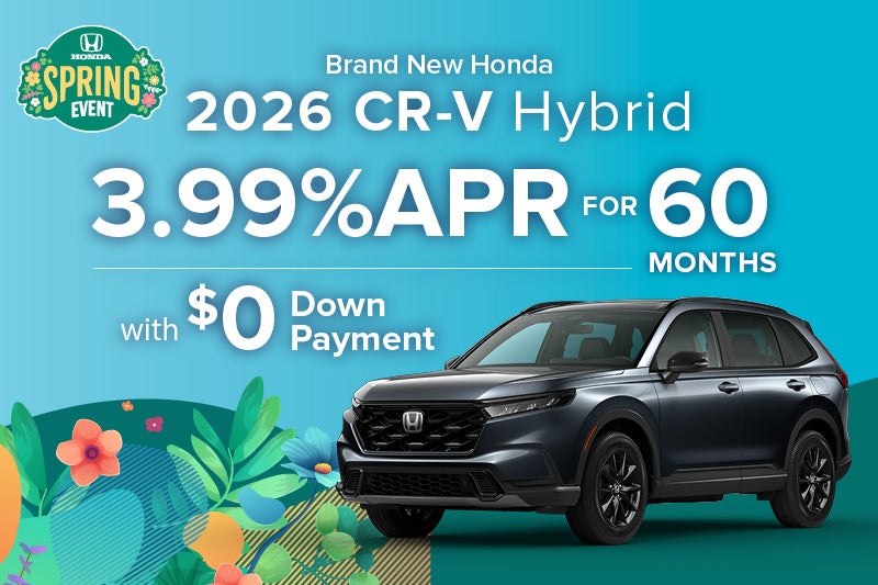 Brand New 2026 Honda CR-V Hybrid