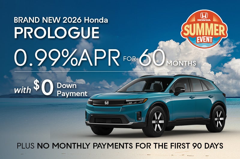 Brand New 2026 Honda Prologue