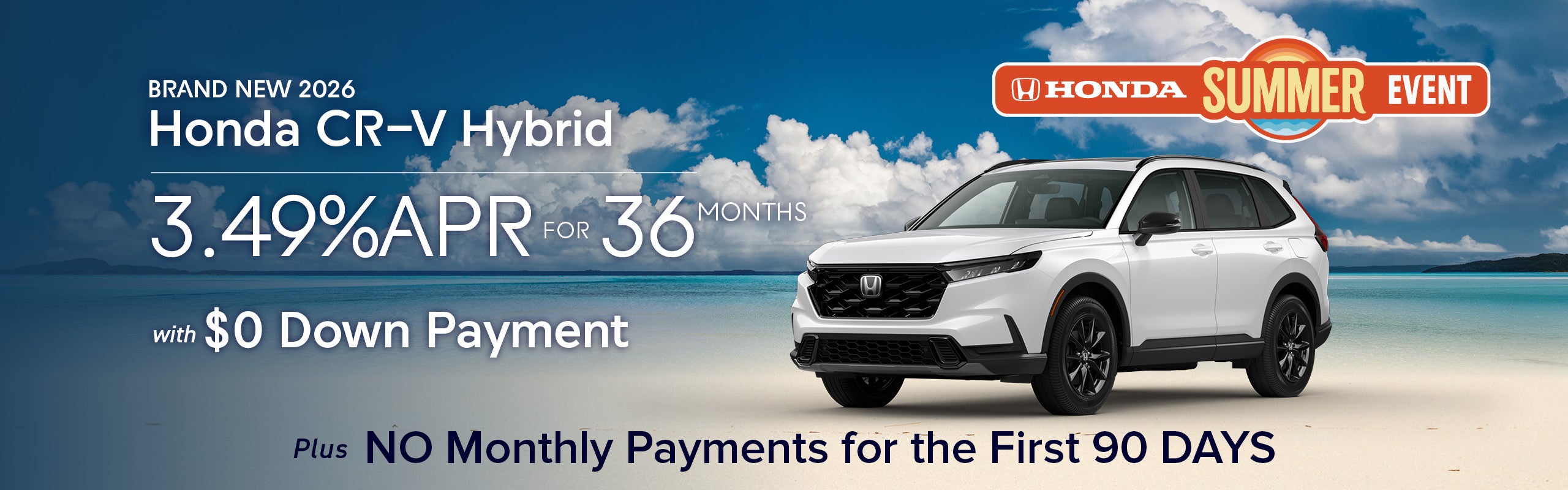 Brand New 2026 Honda CR-V Hybrid