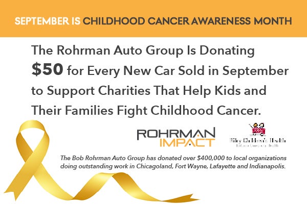 SEPTEMBER IS CHILDHOOD CANCER AWARENESS MONTH