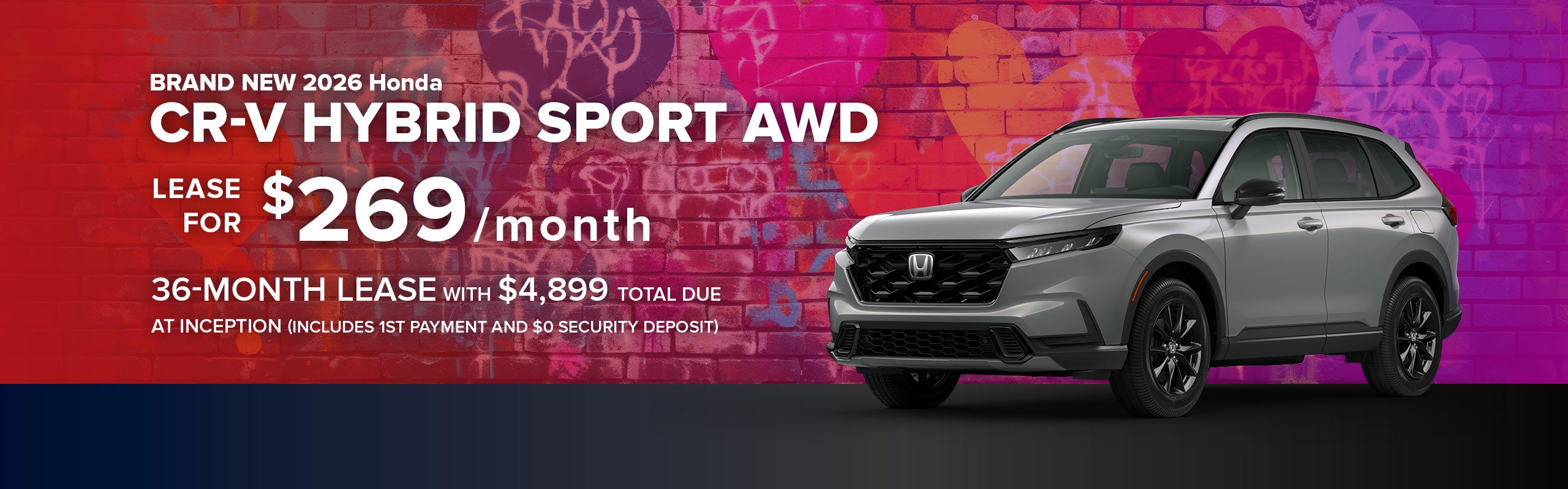 BRAND NEW 2026 Honda CR-V Hybrid Sport AWD