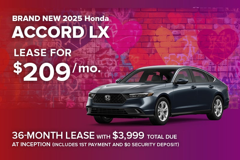 BRAND NEW 2025 Honda Accord LX
