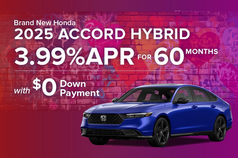 Brand New 2025 Honda Accord Hybrid
