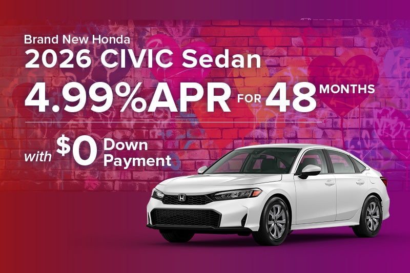 Brand New 2026 Honda Civic