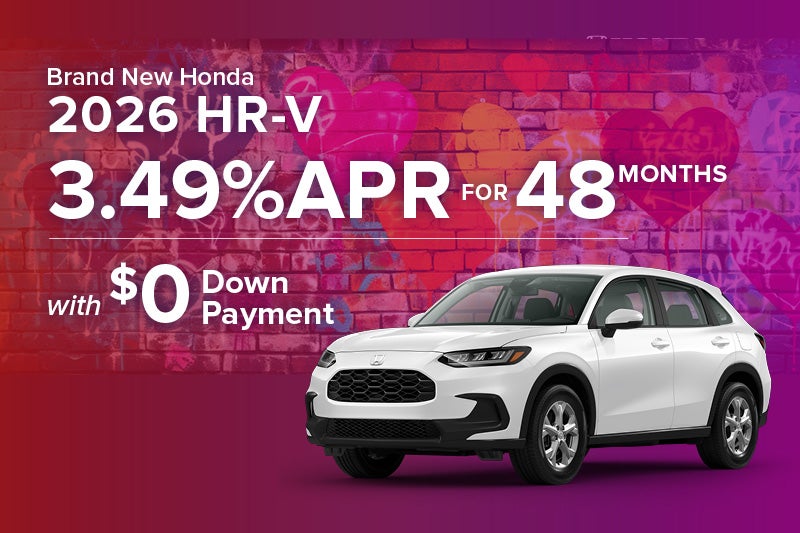 Brand New 2026 Honda HR-V 