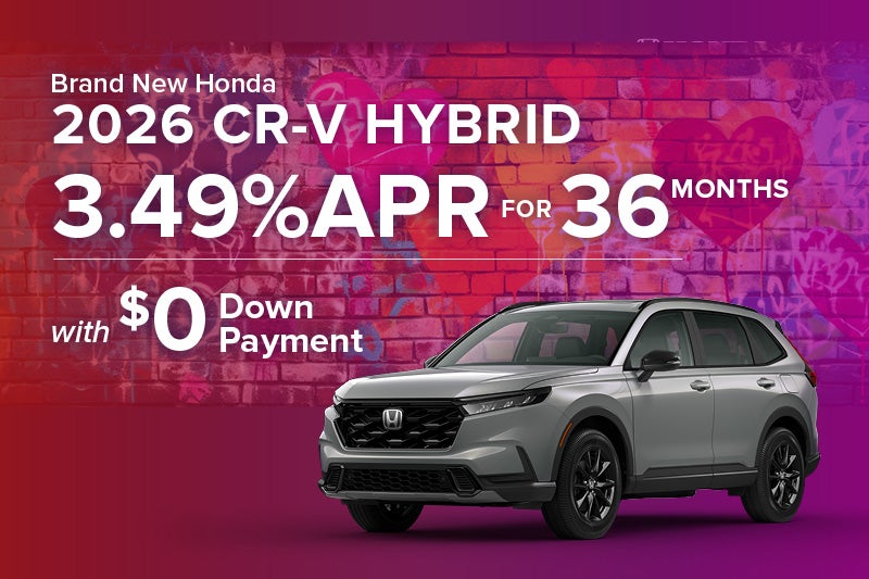 Brand New 2026 Honda CR-V Hybrid