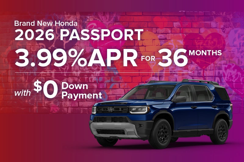Brand New 2026 Honda Passport