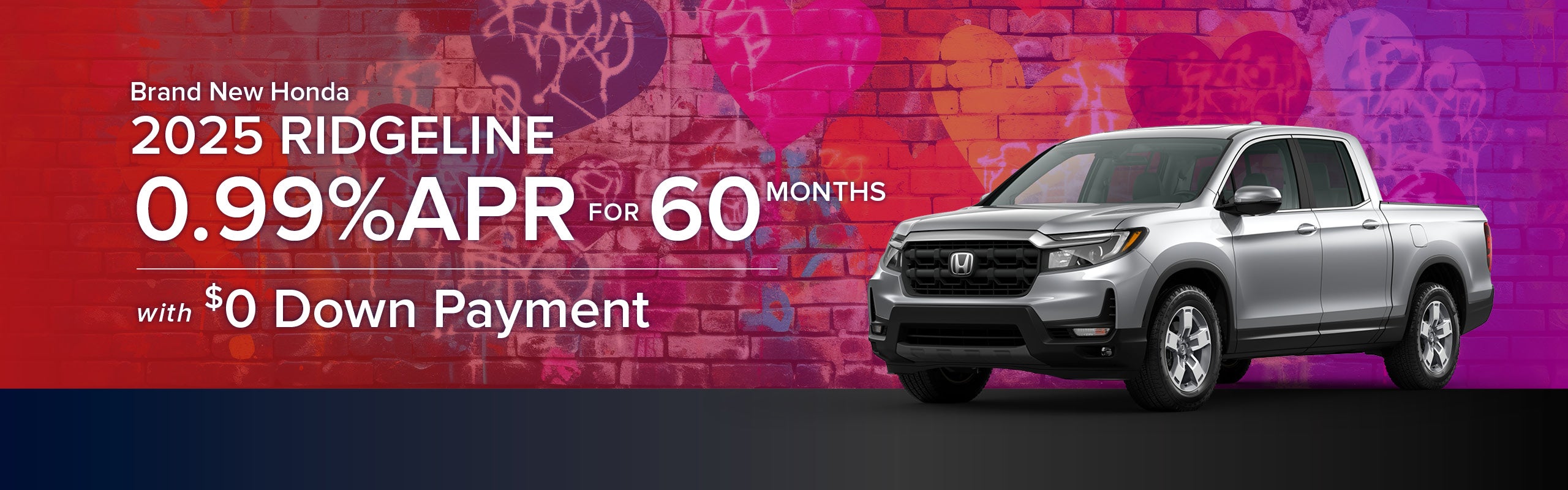 Brand New 2025 Honda RIDGELINE