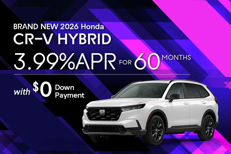 Brand New 2026 Honda CR-V Hybrid