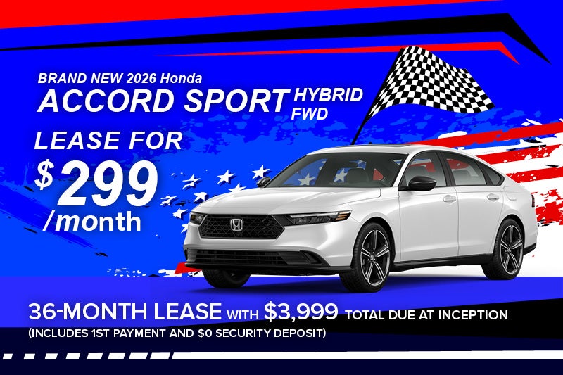 Brand New 2026 Honda Accord FWD Sport Hybrid