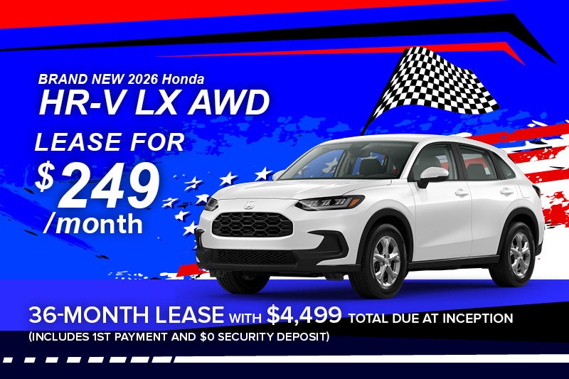 Brand New 2026 Honda HR-V AWD LX