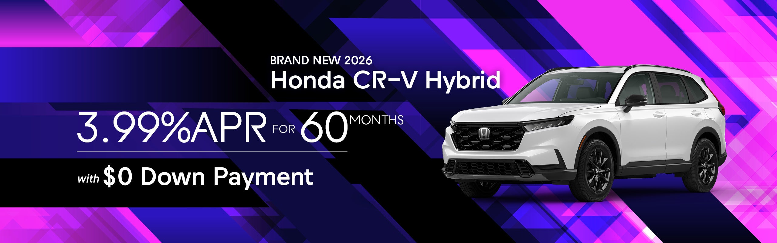 Brand New 2026 Honda CR-V Hybrid