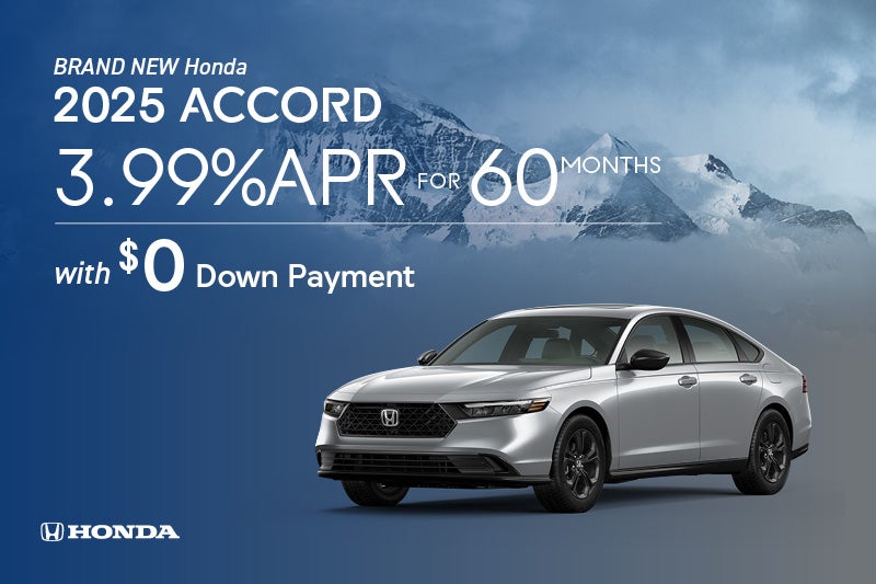 Brand New 2025 Honda Accord