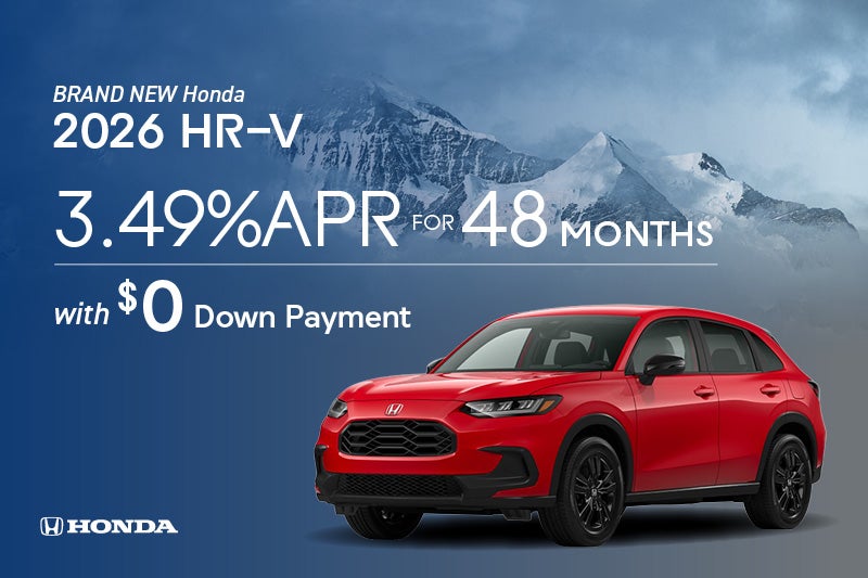 Brand New 2026 Honda HR-V 