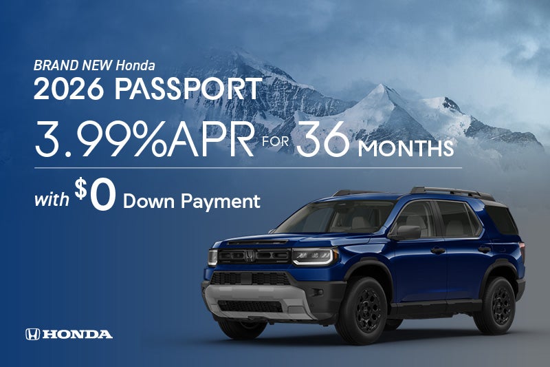 Brand New 2026 Honda Passport