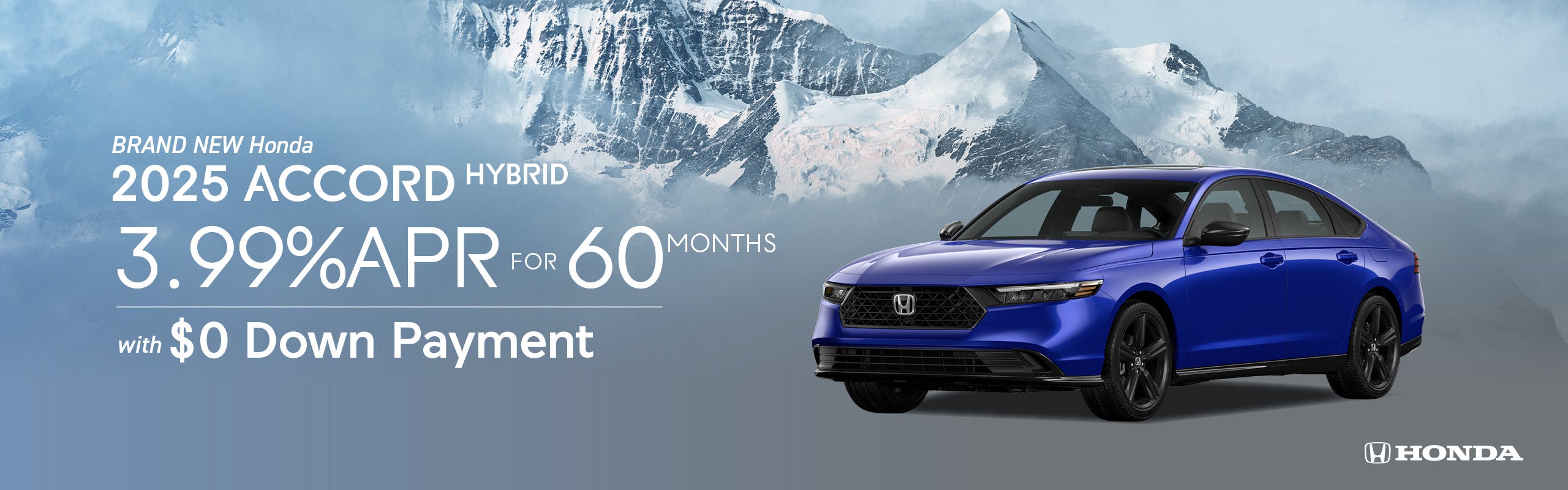 Brand New 2025 Honda Accord Hybrid