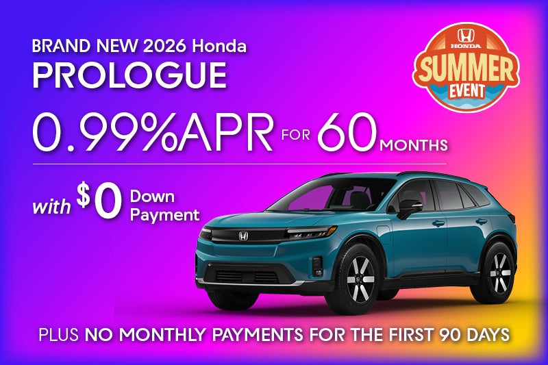 Brand New 2026 Honda Prologue