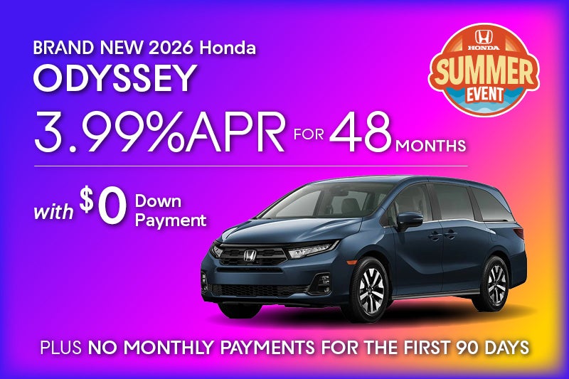 Brand New 2027 Honda Odyssey